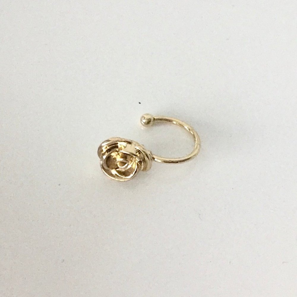 Floral Ear Cuff